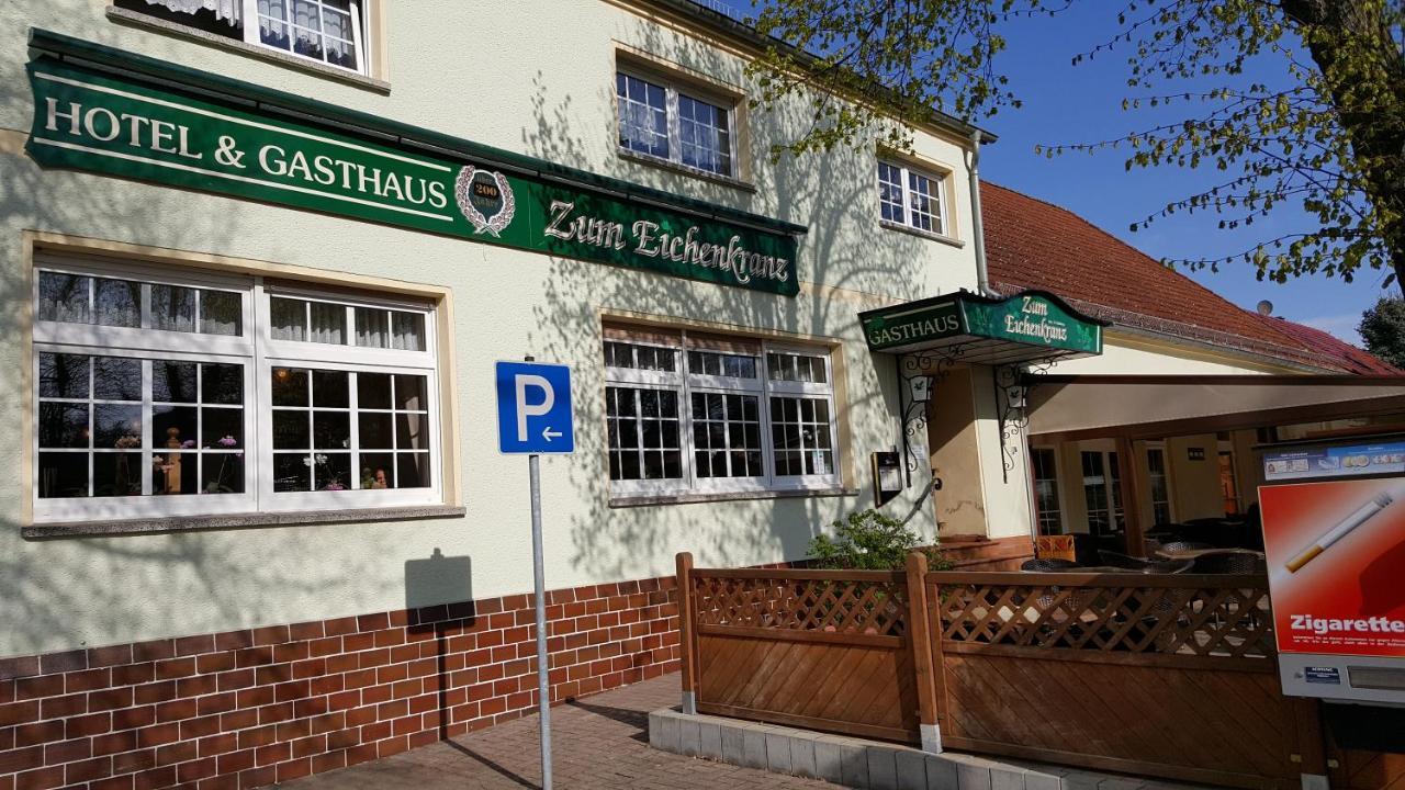 Hotel & Gasthaus Zum Eichenkranz Лукенвальде Экстерьер фото